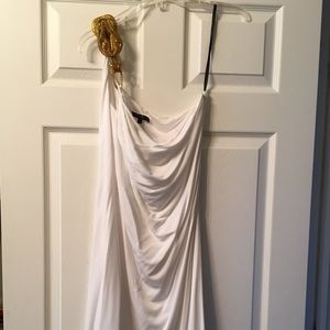 David Meister toga dress!